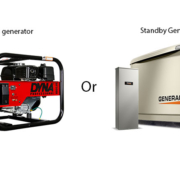 3KW Winco Portable Generator or 9kW Generac Air Cooled Standby Generator