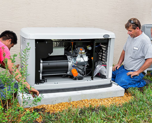 Power generator service provider
