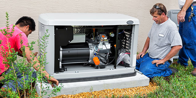 Power generator service provider