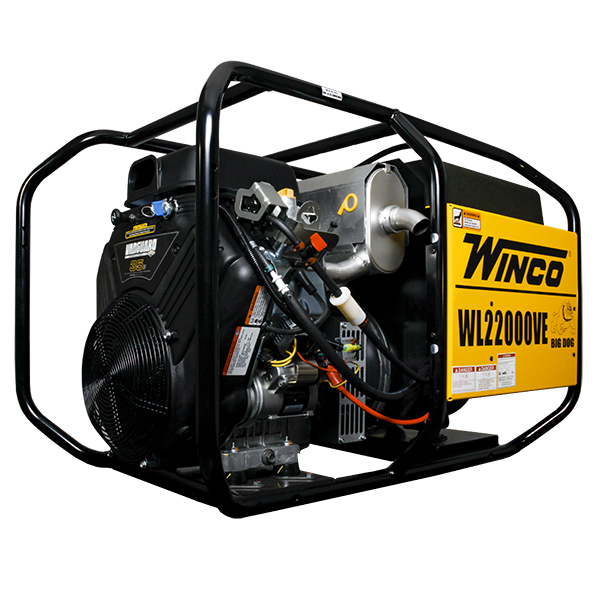 Winco 19kW WL22000VE/C 120/240V 1PH 3600 RPM Portable Generator
