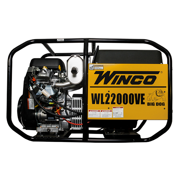 Winco 19kW WL22000VE/C 120/240V 1PH 3600 RPM Portable Generator