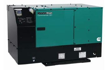 Cummins Onan 10KW QD 10000 Single Phase Diesel Commercial Mobile 83/42A Generator - 10HDKCC42345-A055E848