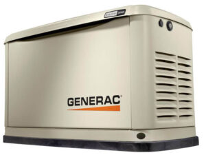 Generac Air-Cooled Generator, 22kW | 1 Ph
