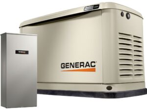 Generac Air-Cooled Generator, 10kW | 1 Ph (Bundled w/ ATS)