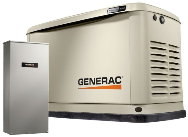 G007172-1.jpg Generac Air-Cooled Generator, 10kW | 1 Ph (Bundled w/ ATS)