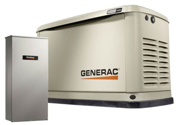 Generac Air-Cooled Generator, 24kW | 1 Ph (Bundled w/ ATS)