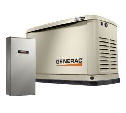 Generac Air-Cooled Generator, 14kW | 1 Ph (Bundled w/ ATS)