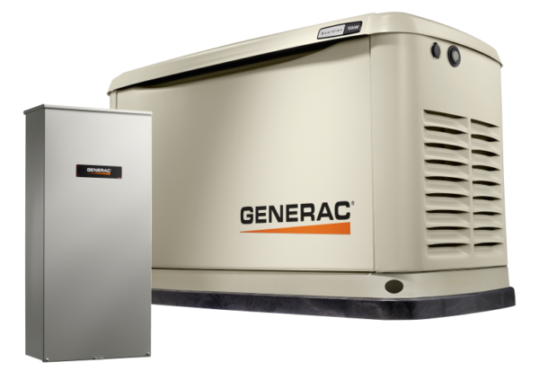 Generac Air-Cooled Generator, 18kW | 1 Ph (Bundled w/ ATS)