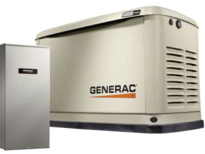Generac Air-Cooled Generator, 26kW | 1 Ph