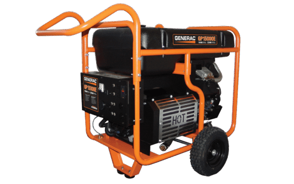 Generac 15kW 5734 GP15000E Series Portable Generator 49 ST