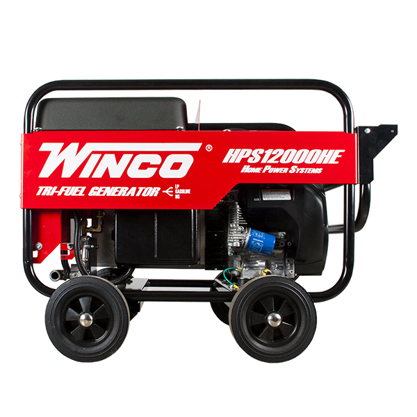 Winco 10.8kW HPS12000HE-03/B 120/240V 1PH 3600 RPM Portable Generator