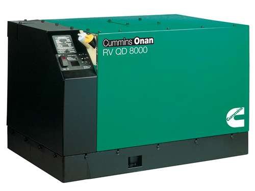 QD8000.jpg Cummins Onan 8KW QD 8000 Diesel RV Mobile 67A Generator - 8HDKAK-1046-A064K829