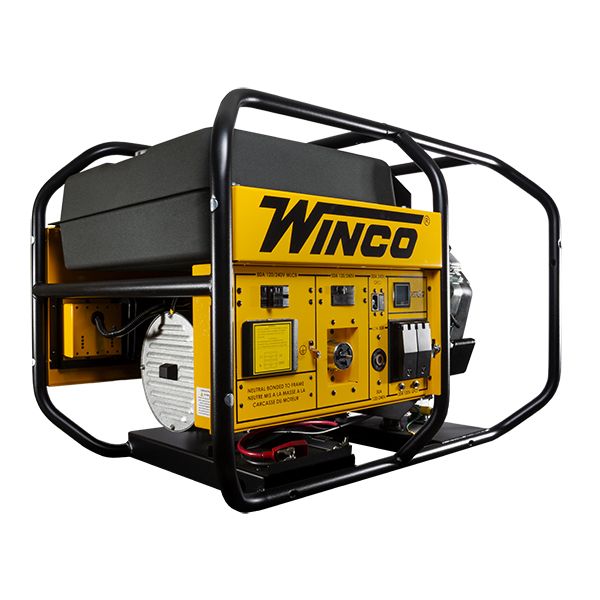 Winco 19kW WL22000VE/A 120/240V 1PH 3600 RPM NEMA 14-50 Panels, 49 State Portable Generator