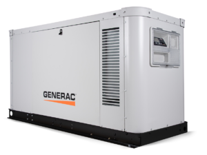 XG04045.png Generac Liquid-Cooled Generator, 40kW | 1 or 3 Ph