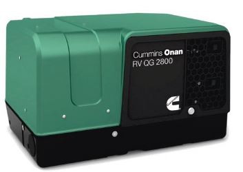 Cummins 2.5kW 2.5HGJBB-1121 QG 2500 LP 1PH Propane RV Mobile 21A Generator